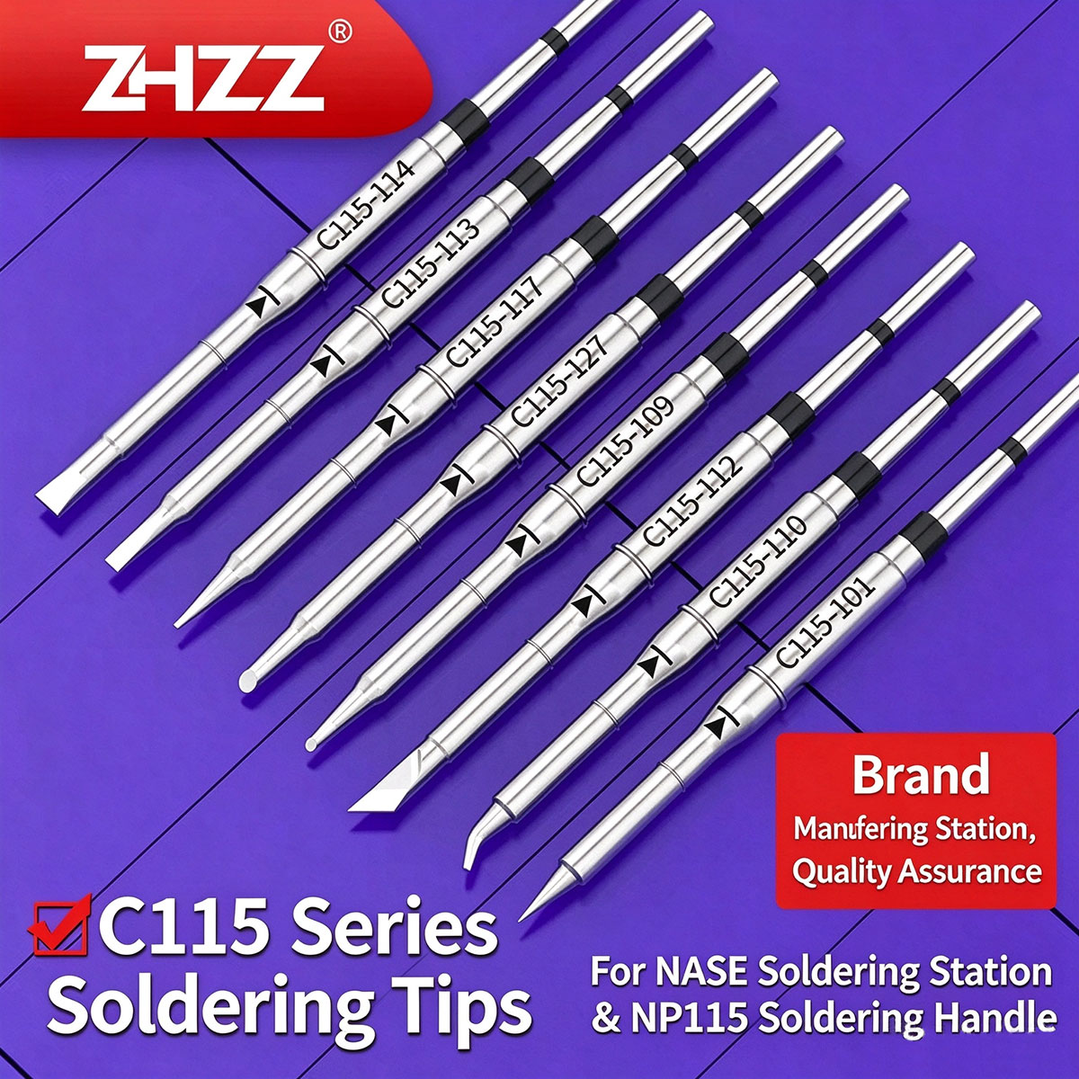 C115 はんだごて先端部 C115-113 107 120 - C115 Nano Soldering Iron Station のレビューと価格